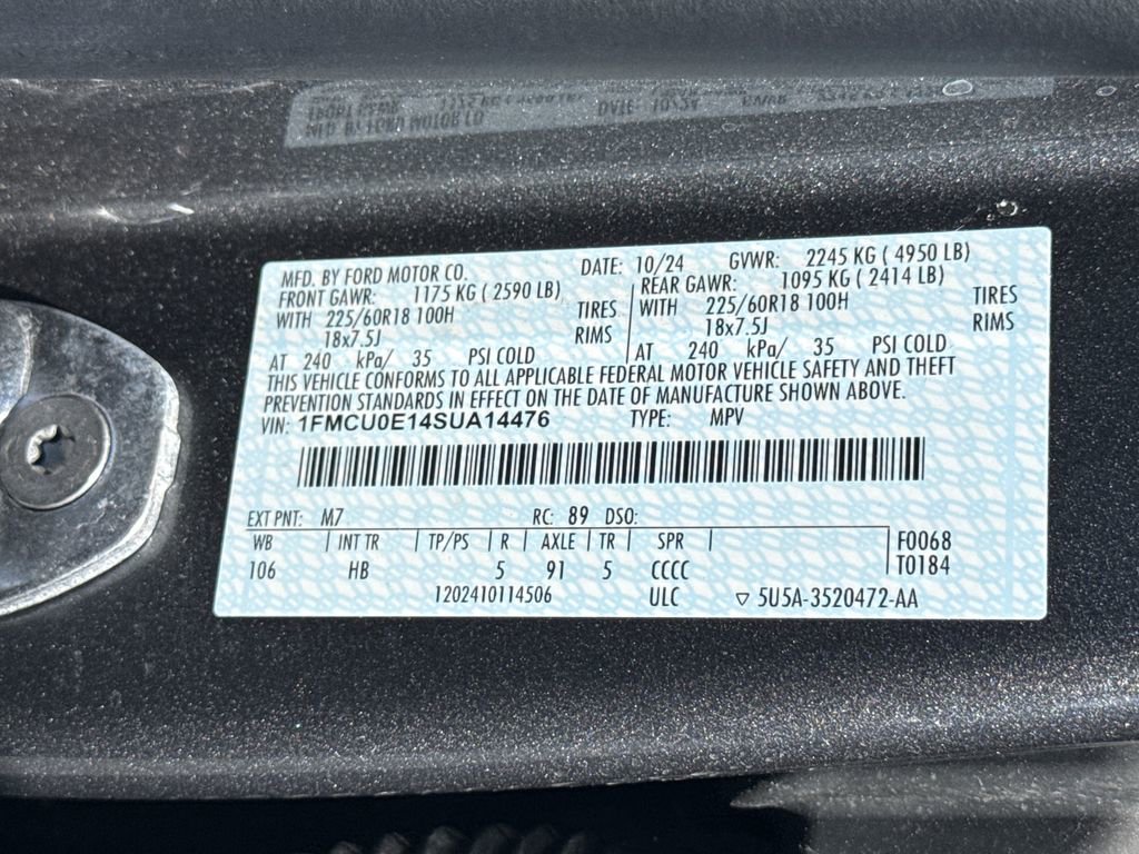 Used 2025 Ford Escape SE FWD image 24