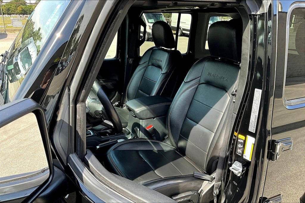 Used 2021 Jeep Wrangler Unlimited Sahara w/ Cold Weather Group image 23