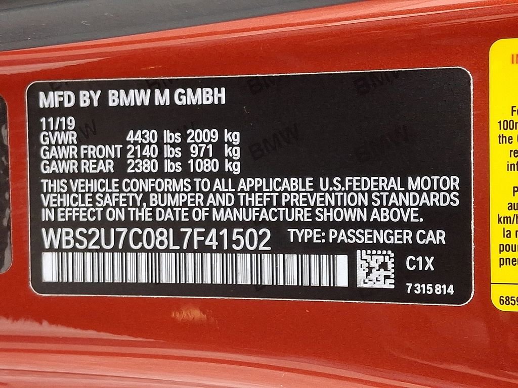 Used 2020 BMW M2 Competition w/ Executive Package image 26