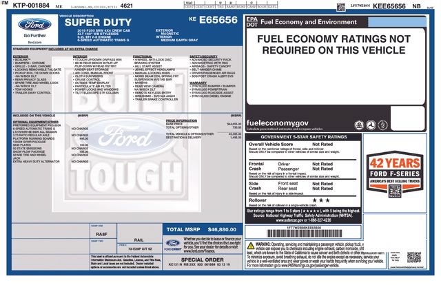 Used 2019 Ford F250 XLT w/ Snow Plow Prep Package AWD/4WD image 6