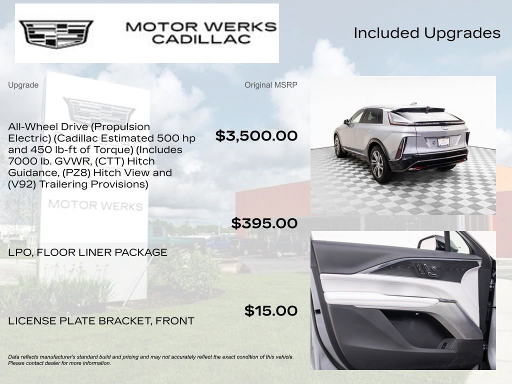 Certified 2024 Cadillac Lyriq Luxury w/ LPO, Floor Liner Package image 9