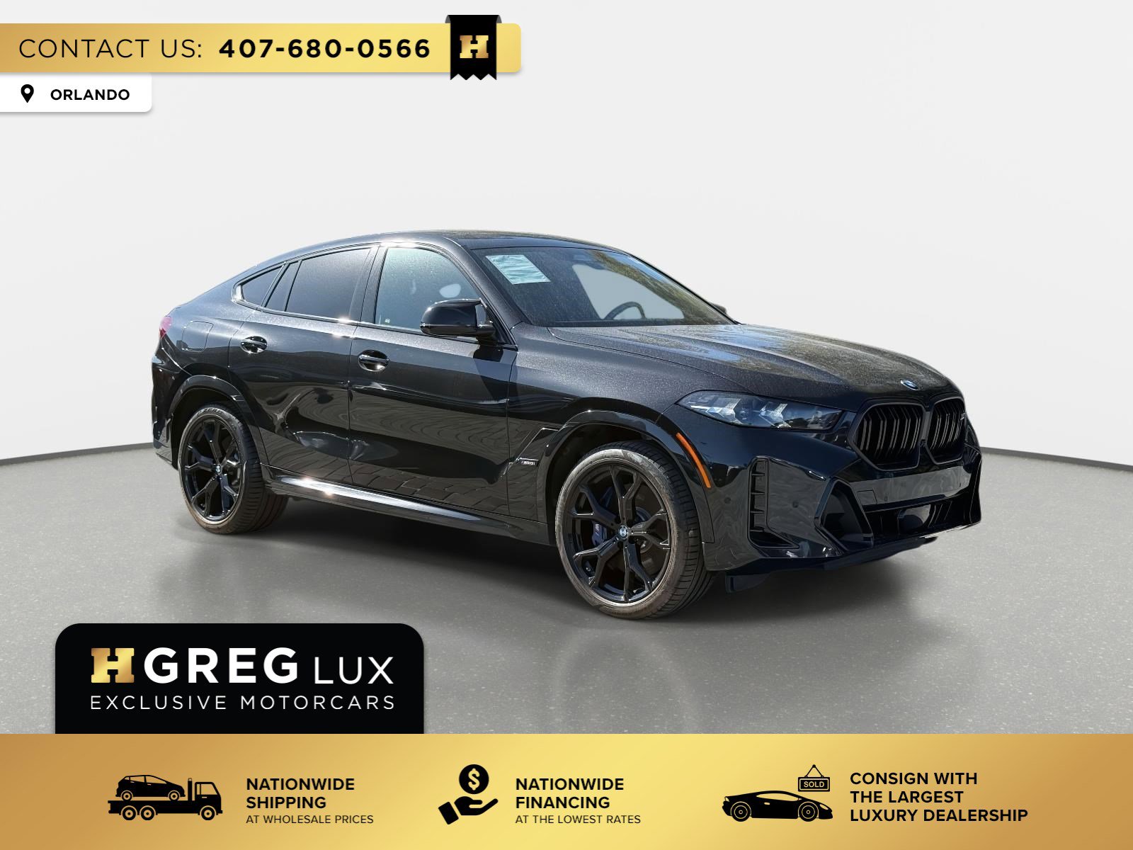 Used 2024 BMW X6 M60i AWD/4WD image 1