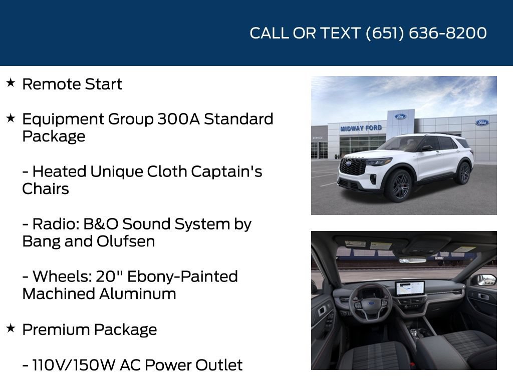 New 2026 Ford Explorer ST-Line AWD/4WD image 5