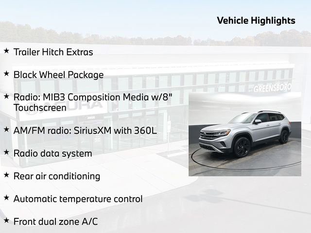 Used 2022 Volkswagen Atlas SE w/ Black Wheel Package image 5