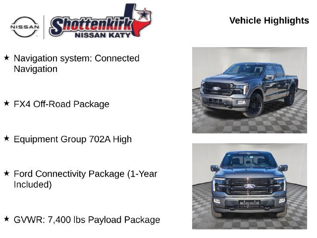 Used 2026 Ford F150 Platinum w/ Equipment Group 702A High AWD/4WD image 6