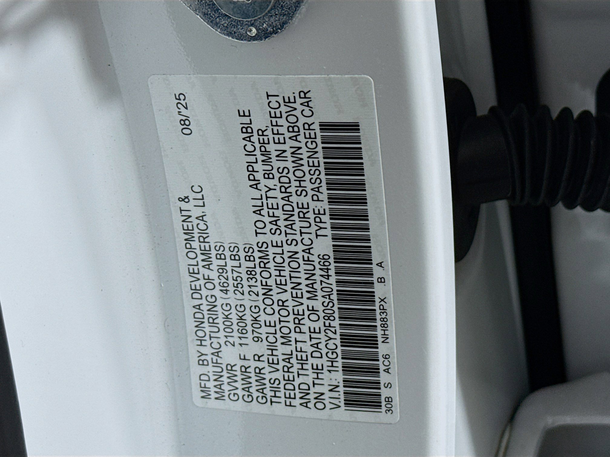 Certified 2025 Honda Accord Touring image 38