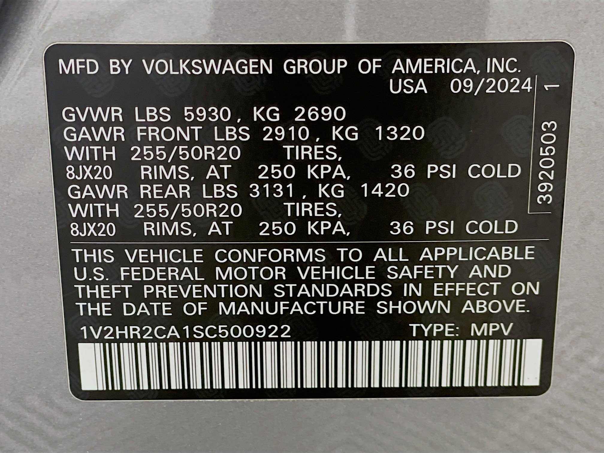 Used 2025 Volkswagen Atlas SE image 12