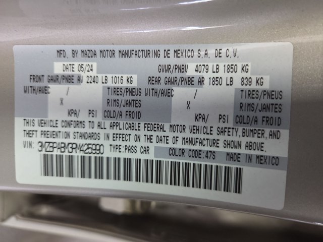 Used 2024 MAZDA MAZDA3 s FWD image 20