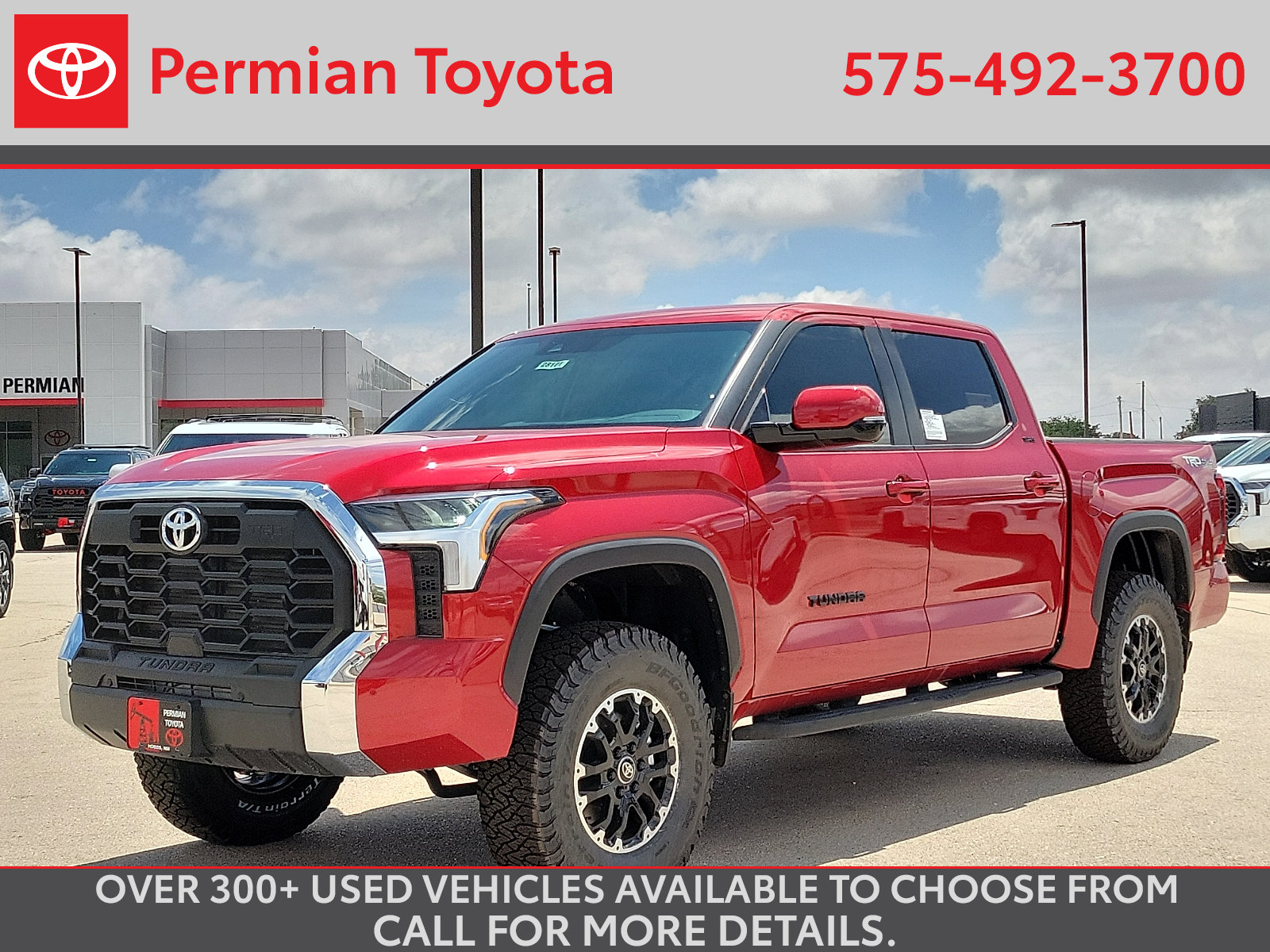 New 2026 Toyota Tundra SR5 w/ TRD Off-Road Package AWD/4WD image 1