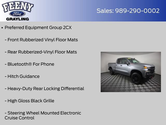 Used 2020 Chevrolet Silverado 1500 Custom Trail Boss w/ Custom Convenience Package AWD/4WD image 12