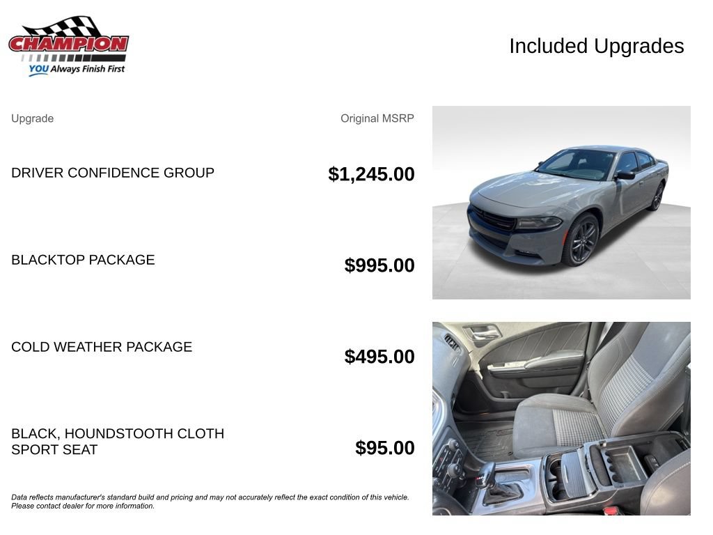 Used 2019 Dodge Charger SXT w/ Driver Confidence Group AWD/4WD image 7