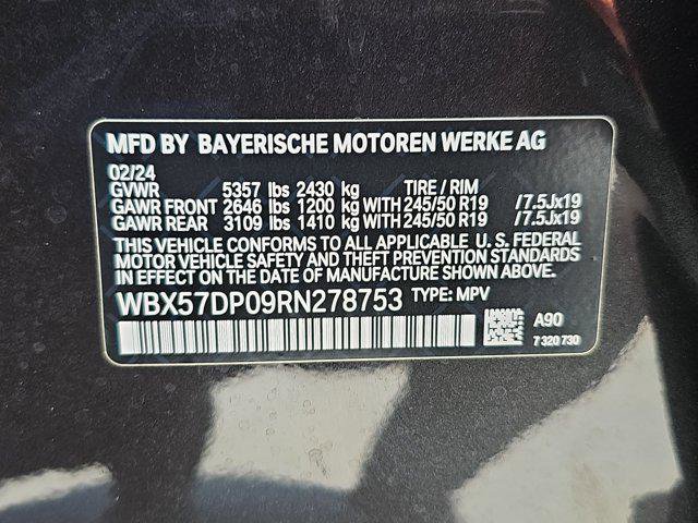 Used 2024 BMW X3 xDrive30i w/ Convenience Package w/ZPA image 38