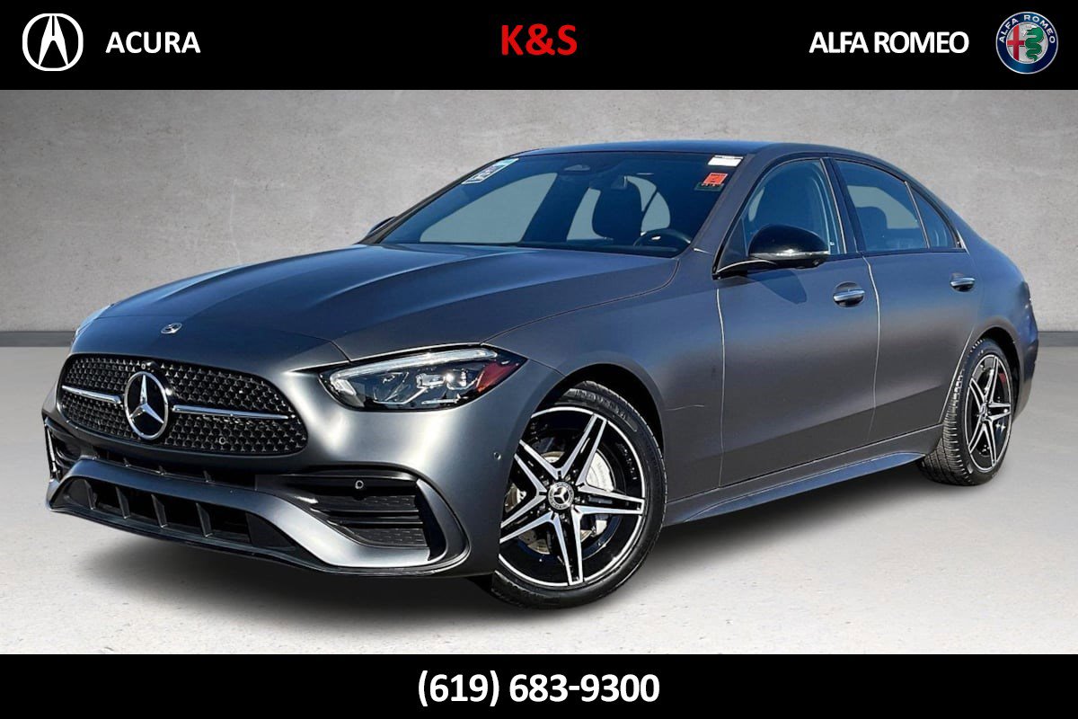 Used 2023 Mercedes-Benz C 300 Sedan w/ AMG Line w/ Night Package image 1