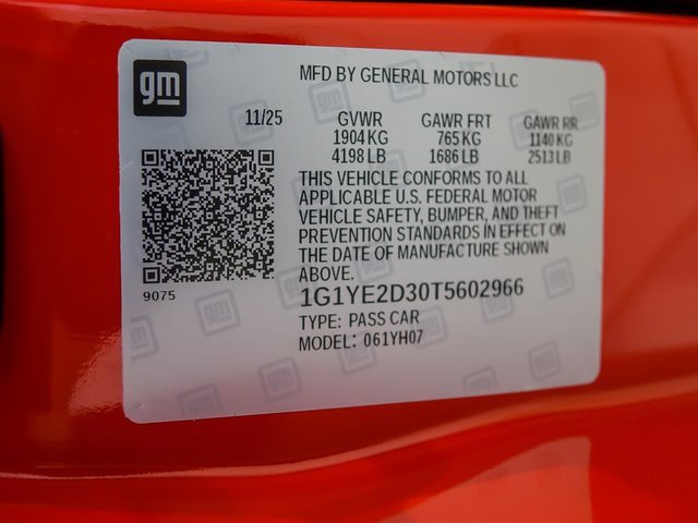 New 2026 Chevrolet Corvette Z06 image 18