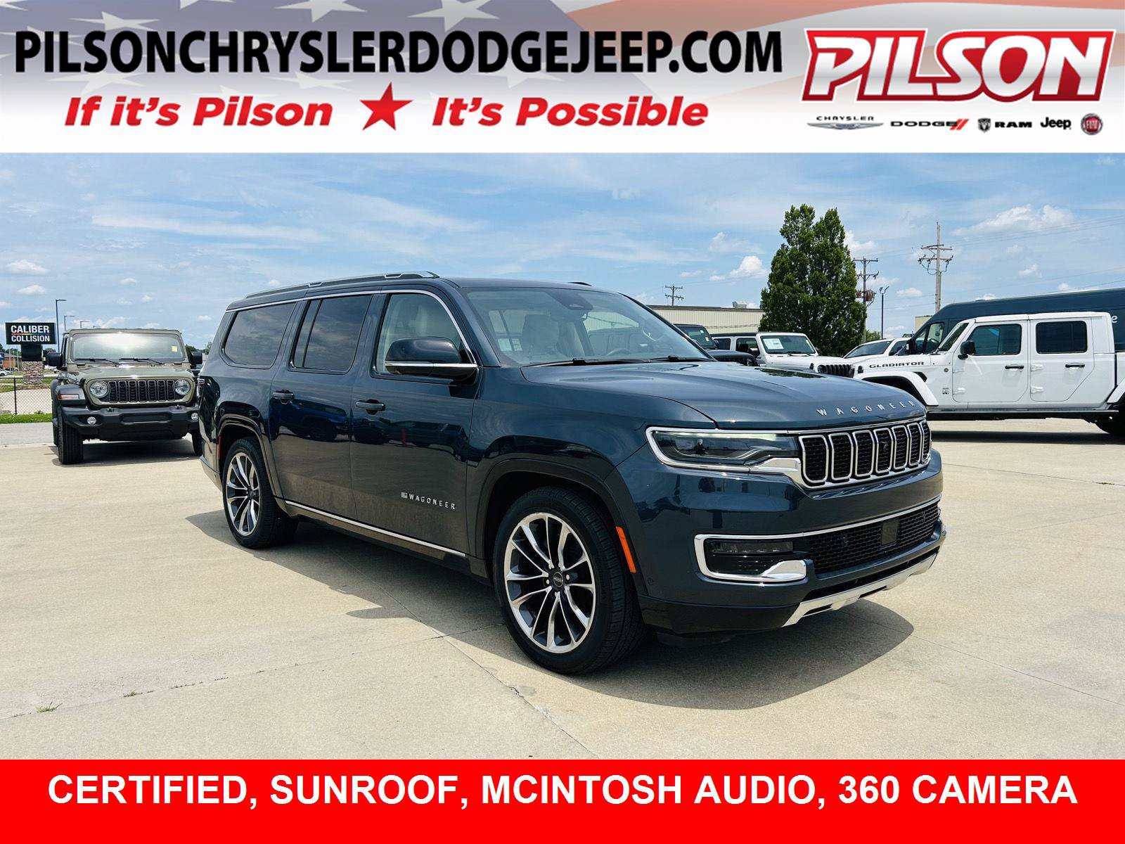 Used 2023 Jeep Wagoneer L Series III w/ Premium Group I AWD/4WD image 1