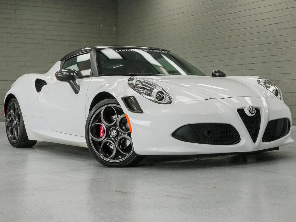 Used 2018 Alfa Romeo 4C Coupe w/ Coupe Track Package 1