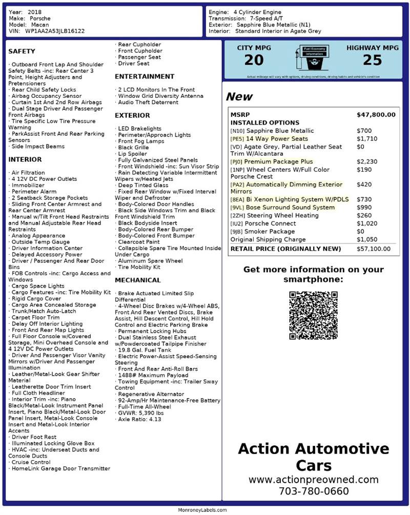 Used 2018 Porsche Macan AWD image 2