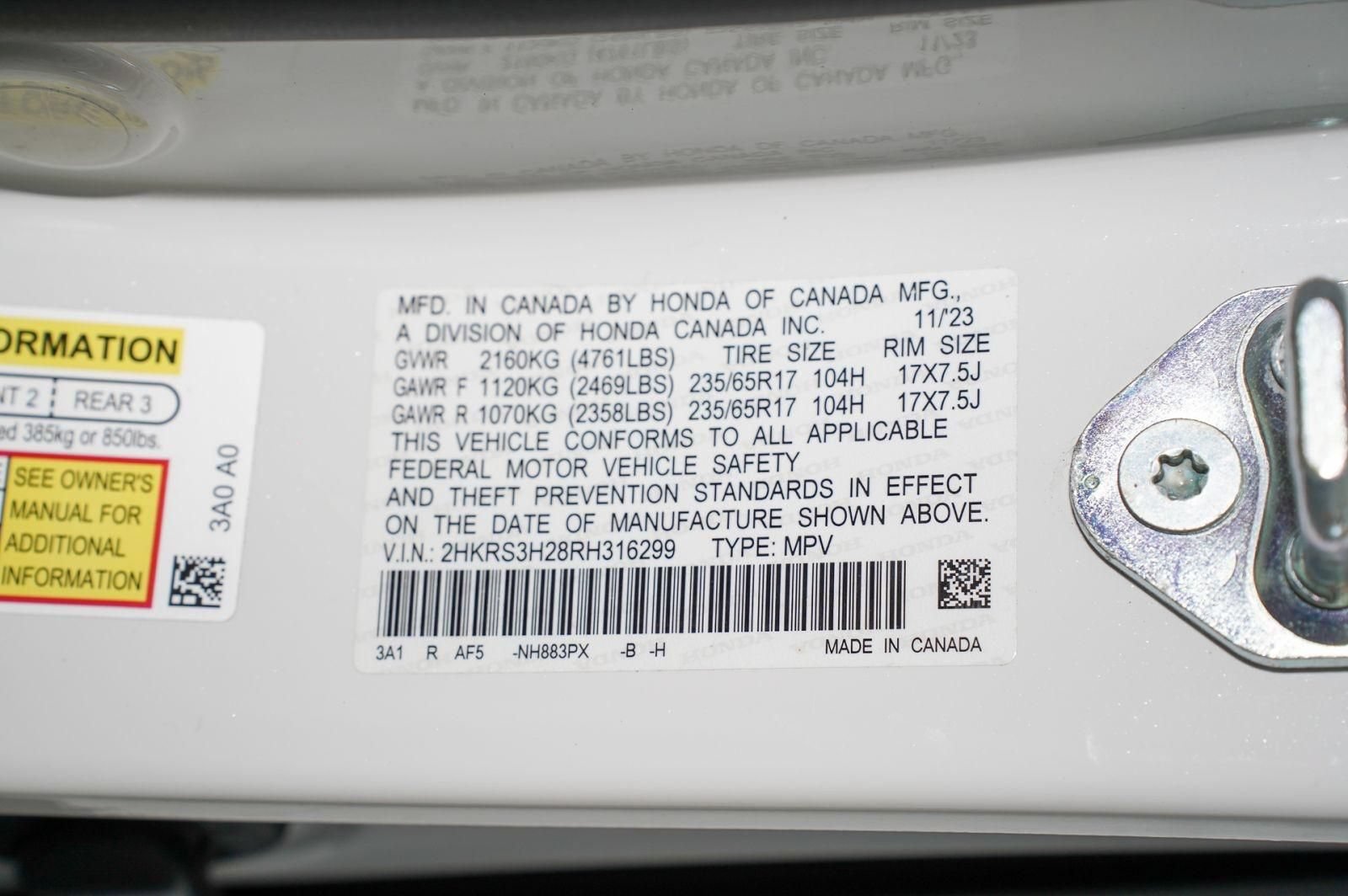 Certified 2024 Honda CR-V LX image 36