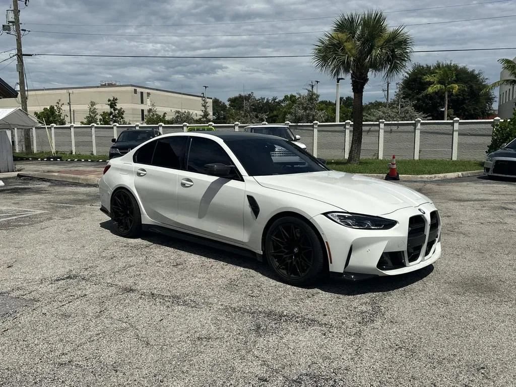 Used 2024 BMW M3 w/ Executive Package RWD image 4