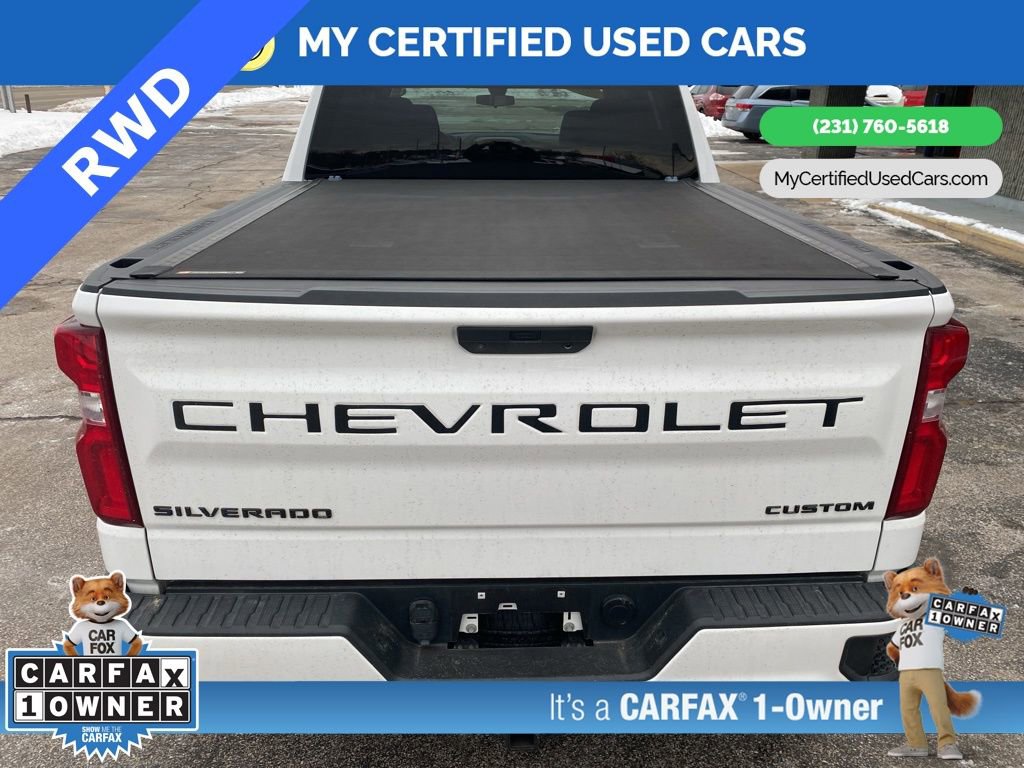 Used 2021 Chevrolet Silverado 1500 Custom w/ LPO, Dark Essentials Package image 6