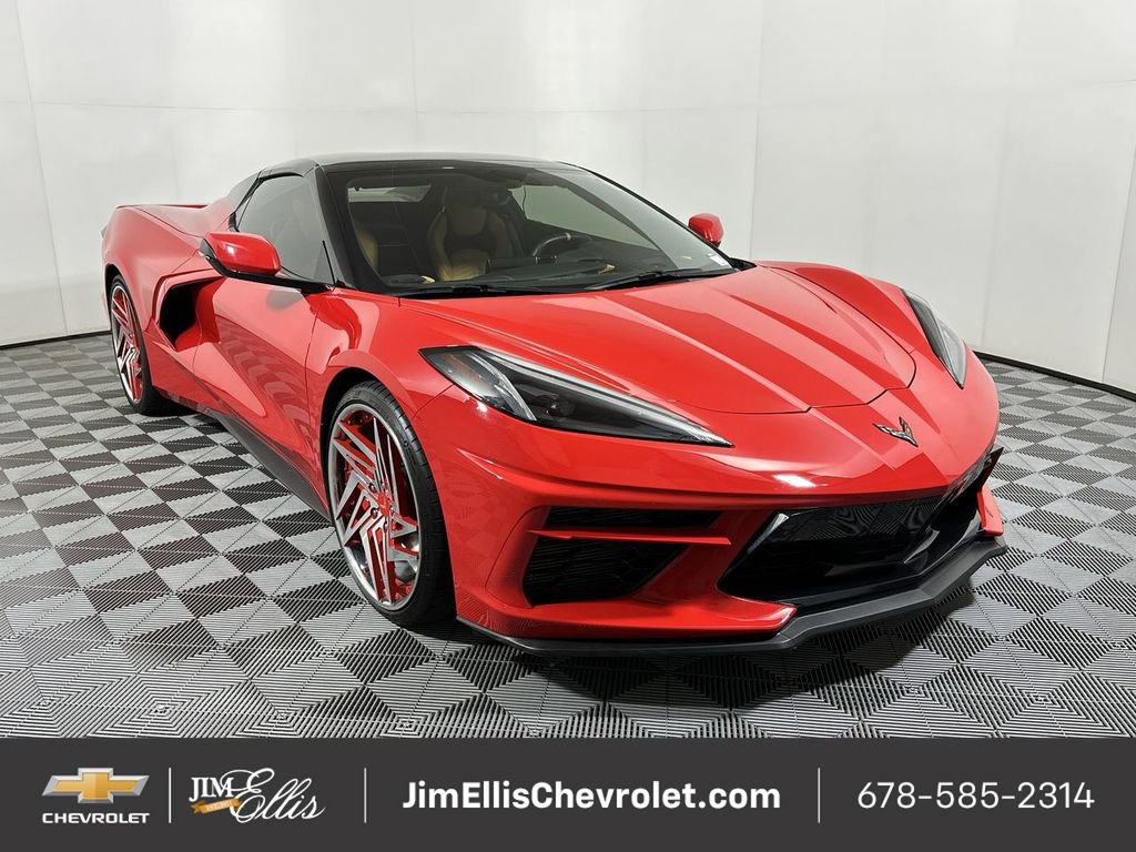 Certified 2023 Chevrolet Corvette Stingray Preferred Conv w/ Stealth Interior Trim Package image 1