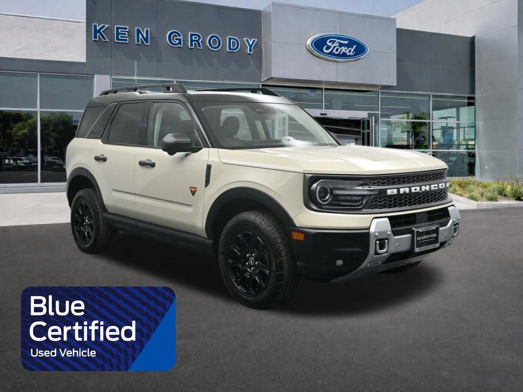 Certified 2025 Ford Bronco Sport Badlands