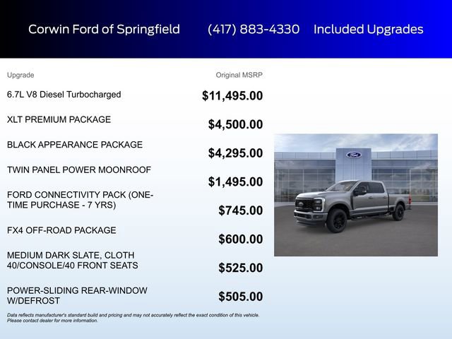 New 2026 Ford F250 XLT w/ XLT Premium Package AWD/4WD image 5