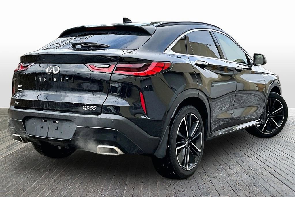 Certified 2022 INFINITI QX55 Luxe w/ Cargo Package image 9