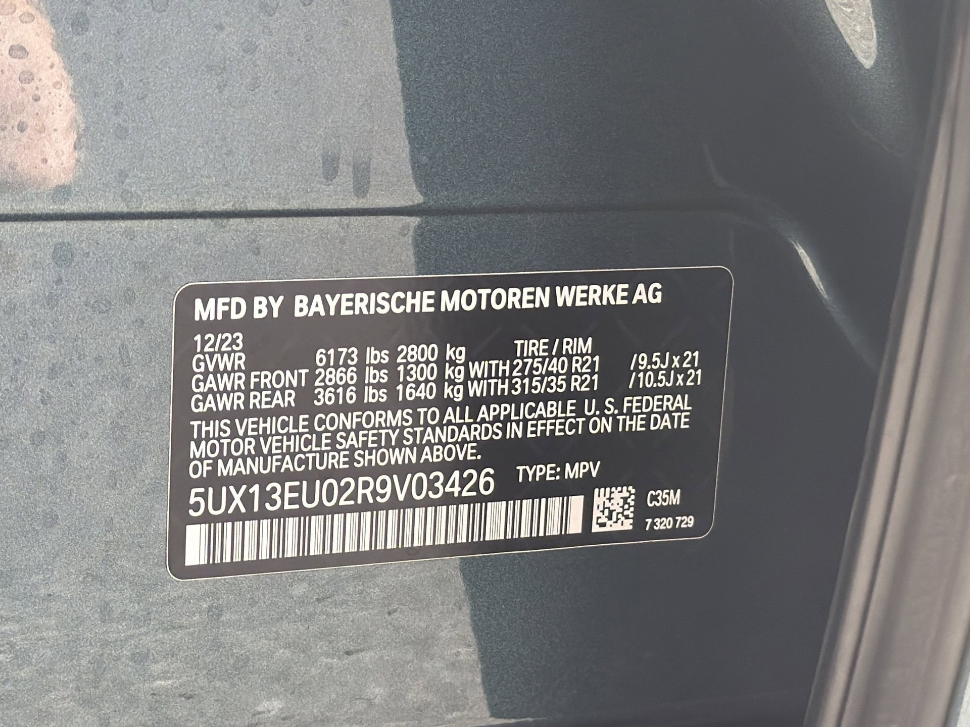 Certified 2024 BMW X5 sDrive40i w/ Premium Package RWD image 40