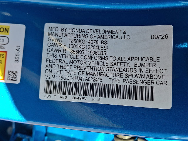 New 2026 Acura Integra A-Spec FWD image 9