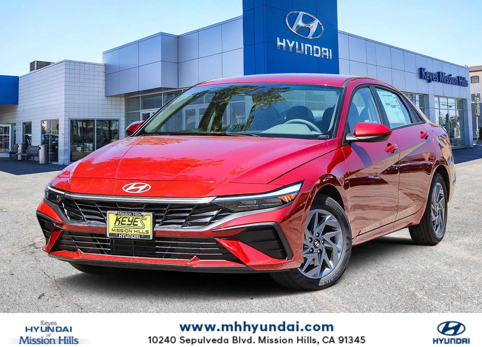 New 2025 Hyundai Elantra Blue