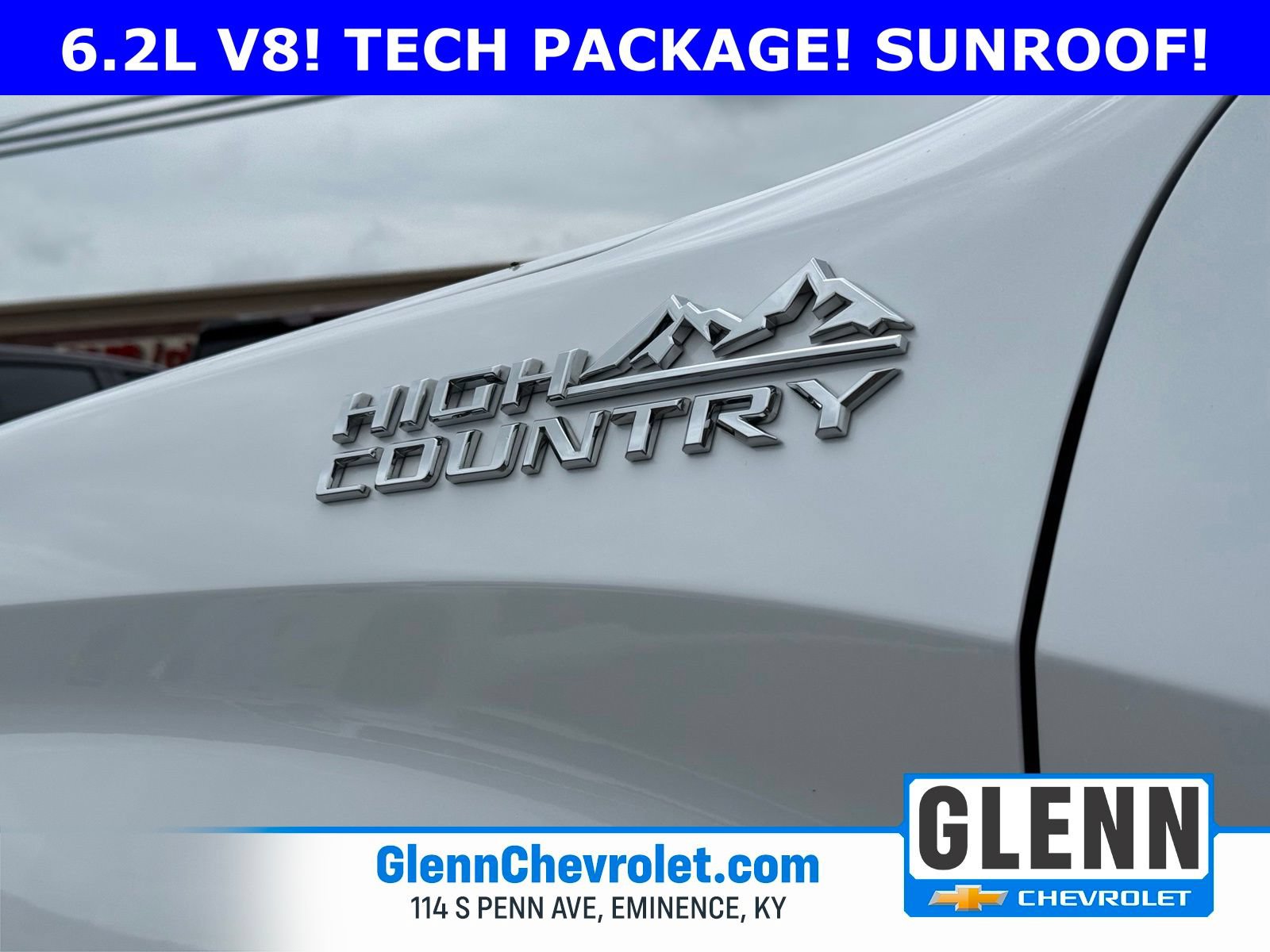Used 2020 Chevrolet Silverado 1500 High Country w/ Technology Package AWD/4WD image 5