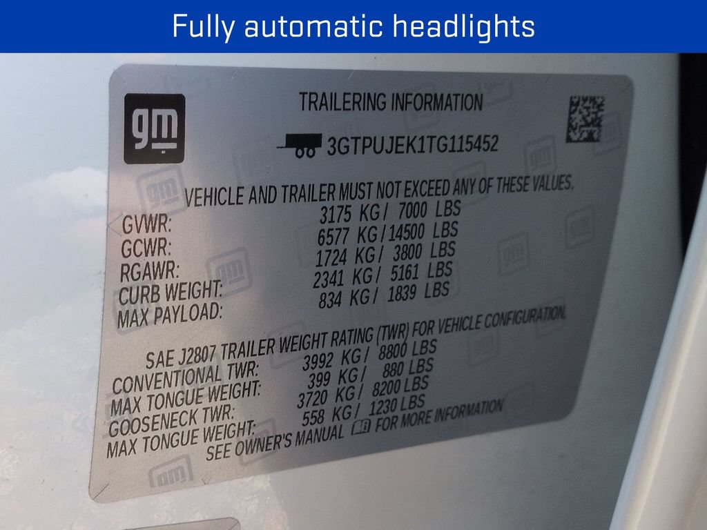 Certified 2026 GMC Sierra 1500 Elevation AWD/4WD image 29