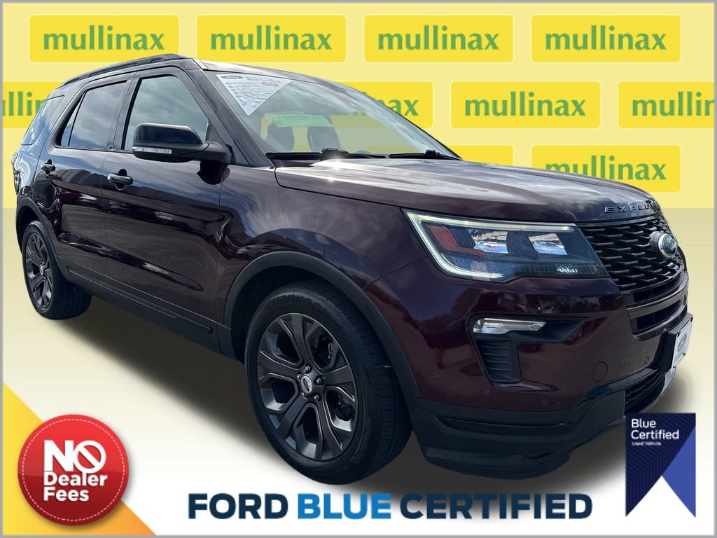 Certified 2018 Ford Explorer Sport w/ Equipment Group 401A image 1