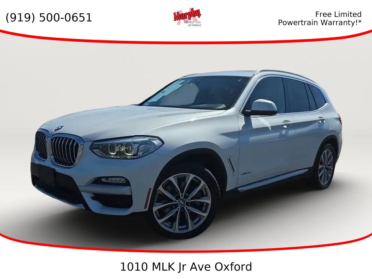 Used 2018 BMW X3 xDrive30i