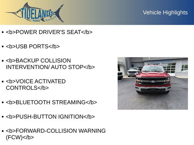 Used 2025 Ford F150 XLT w/ Equipment Group 301A Standard image 12