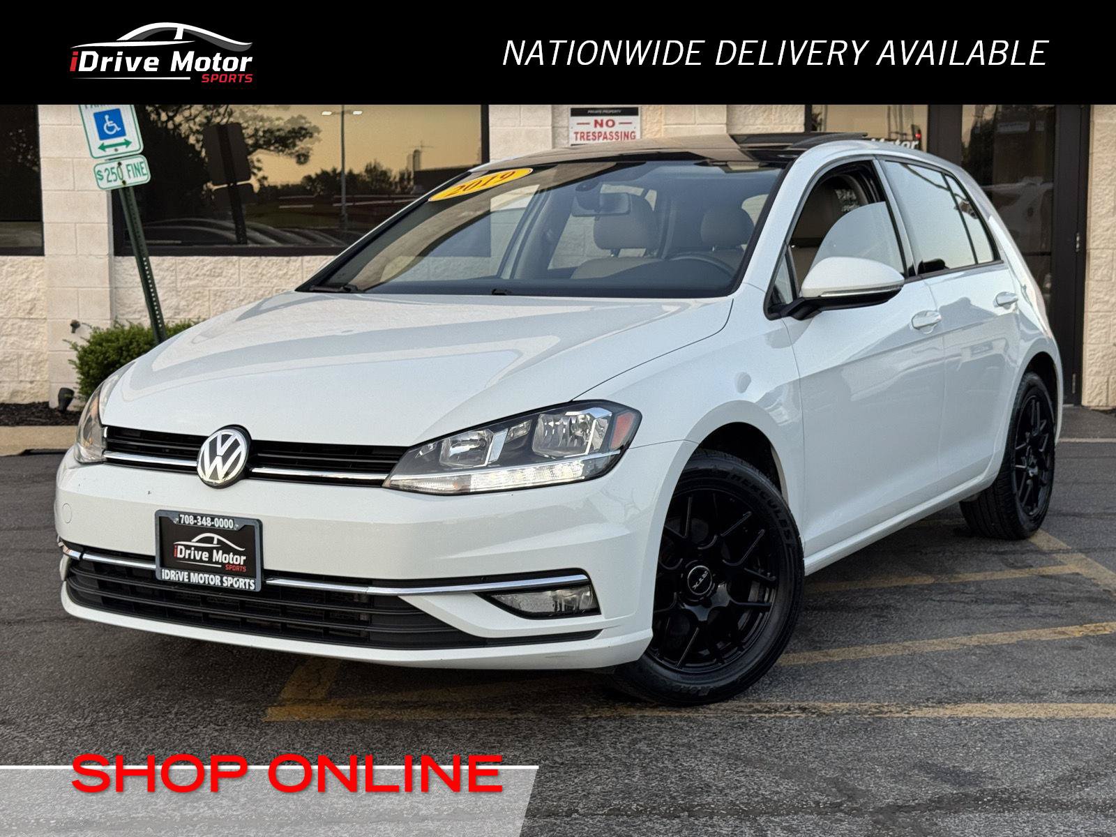 Used 2019 Volkswagen Golf SE FWD image 1