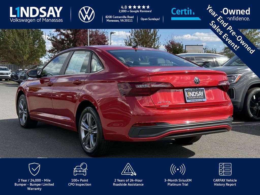 Certified 2024 Volkswagen Jetta SE w/ Panoramic Sunroof Package image 5