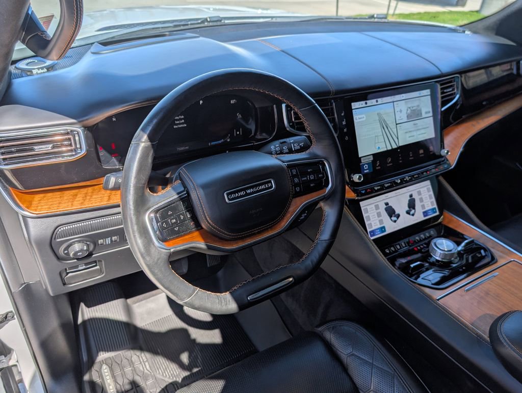 Used 2022 Jeep Grand Wagoneer Series III w/ Rear Seat Video Group 1 image 13