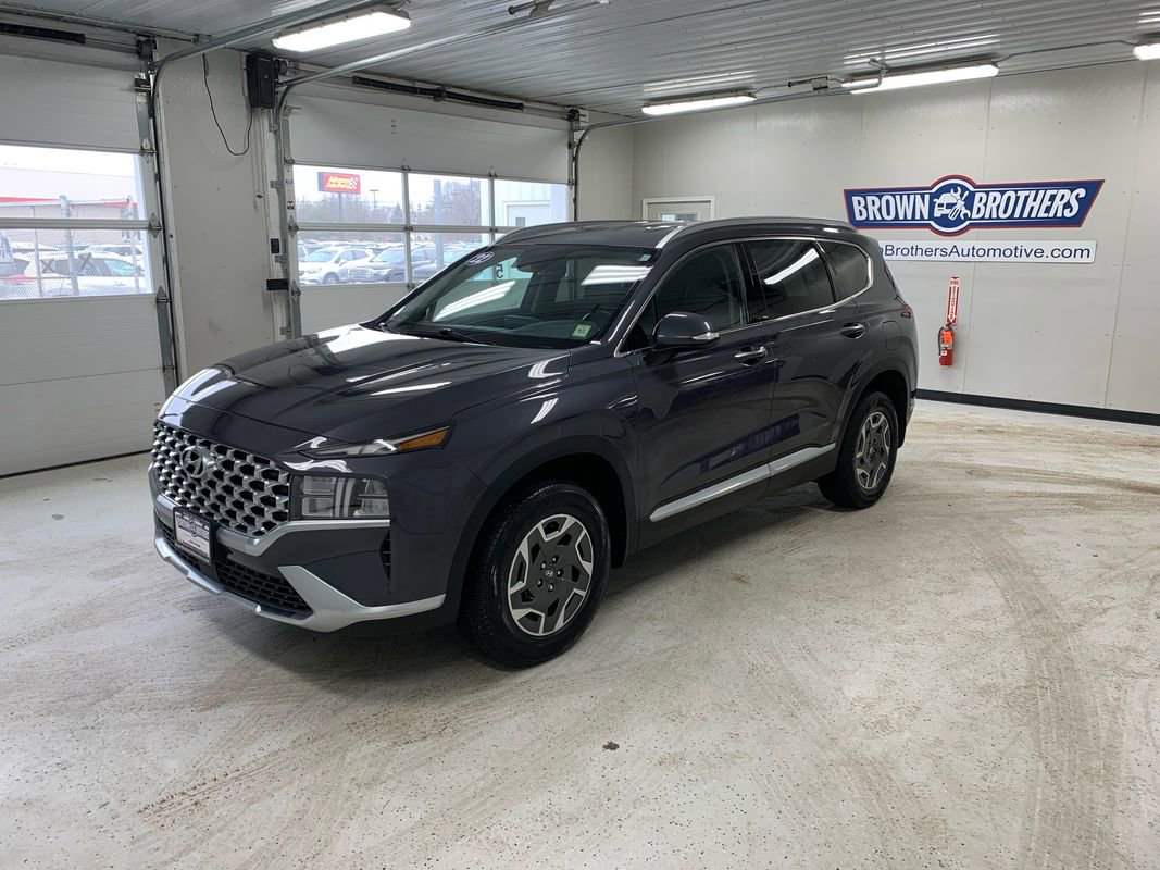 Used 2022 Hyundai Santa Fe Blue