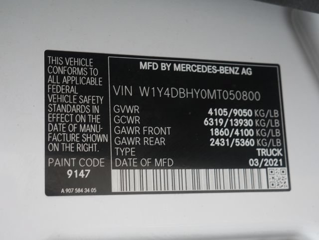 Used 2021 Mercedes-Benz Sprinter 2500 image 21