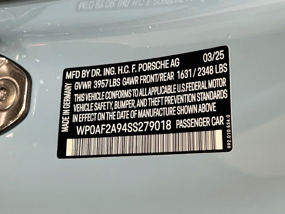 Certified 2025 Porsche 911 GT3 RS RWD image 32