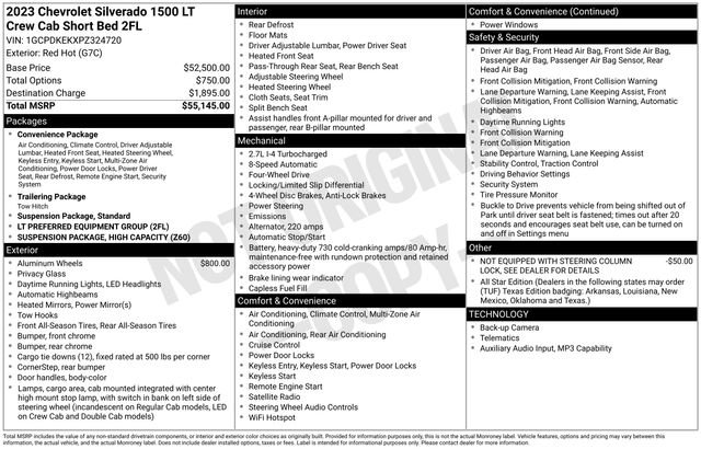 Certified 2023 Chevrolet Silverado 1500 LT AWD/4WD image 26