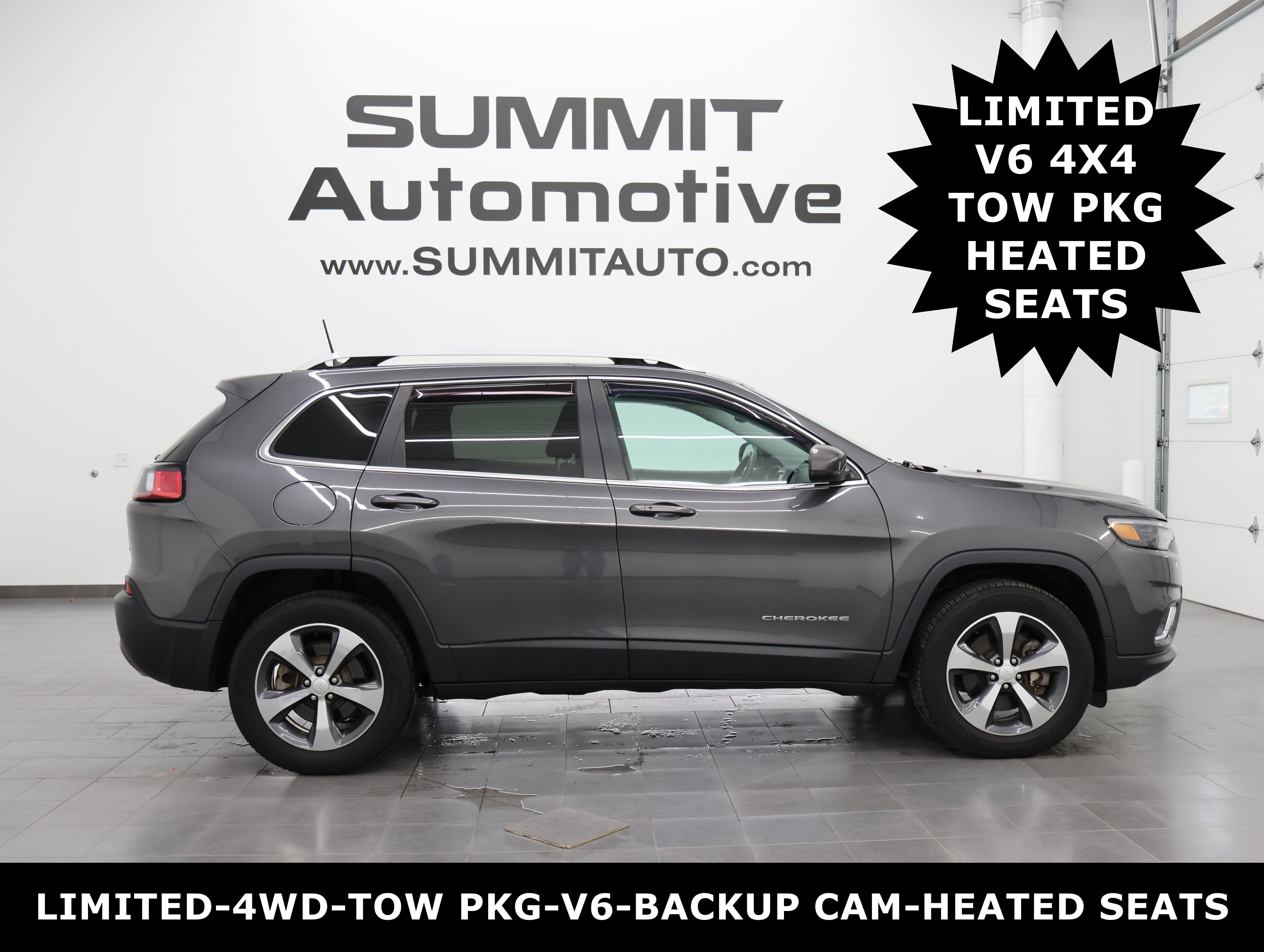 Used 2019 Jeep Cherokee Limited w/ Trailer Tow Group