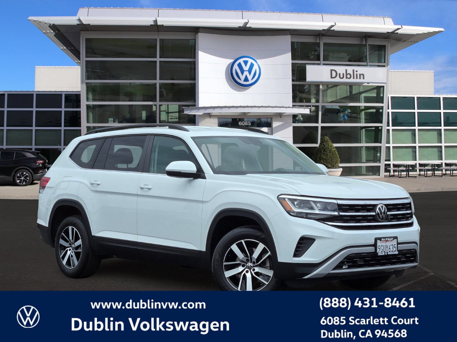 Certified 2023 Volkswagen Atlas SE