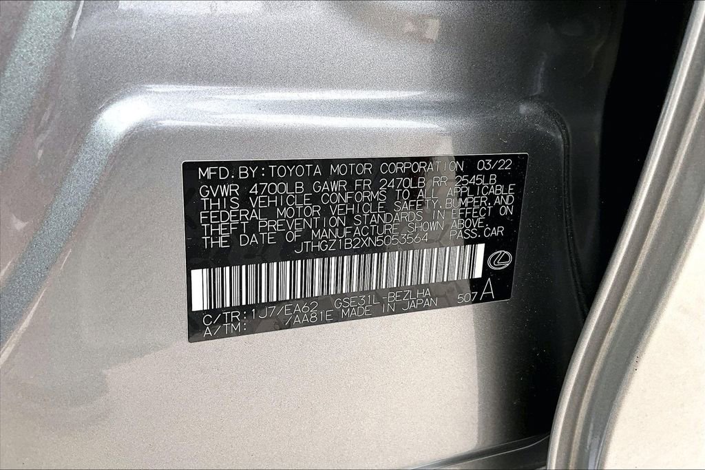 Used 2022 Lexus IS 350 F Sport image 40