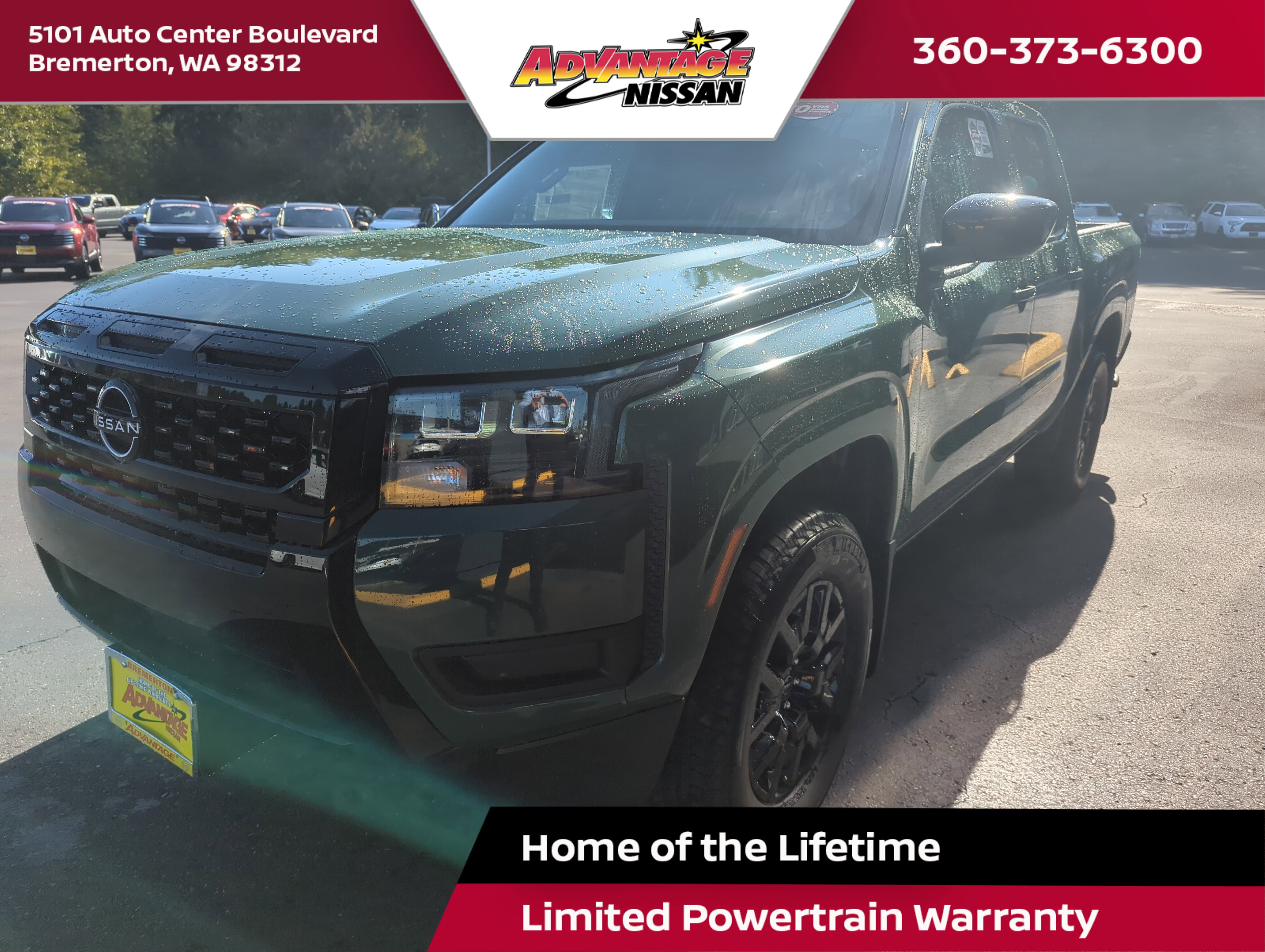 New 2026 Nissan Frontier SV w/ All-Weather Content Package image 1