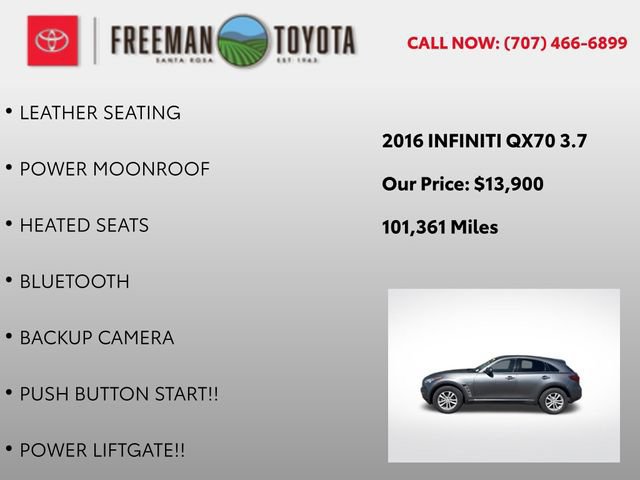 Used 2016 INFINITI QX70 2WD image 5
