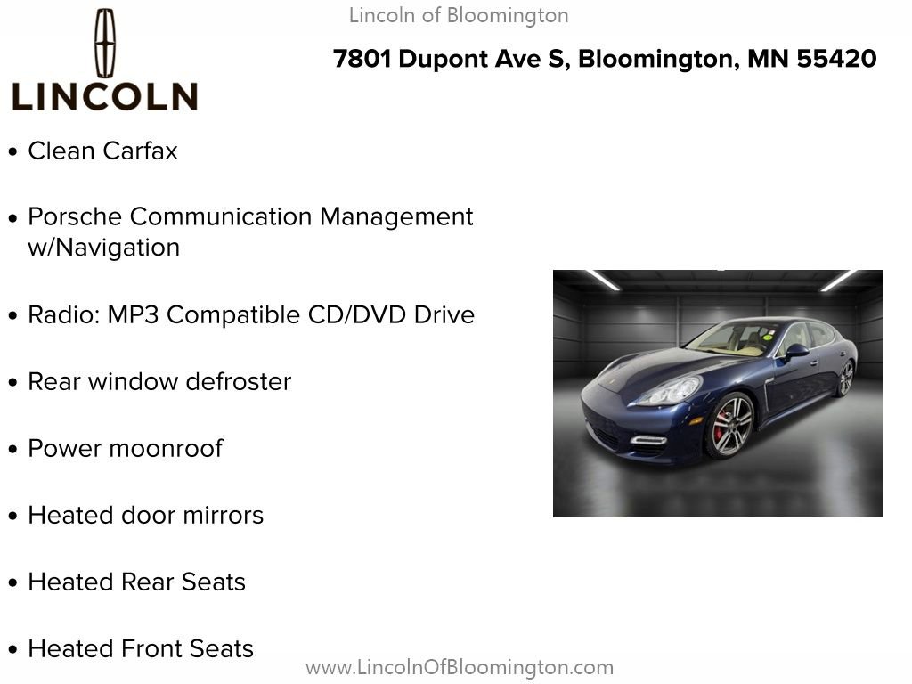 Used 2013 Porsche Panamera Turbo image 4