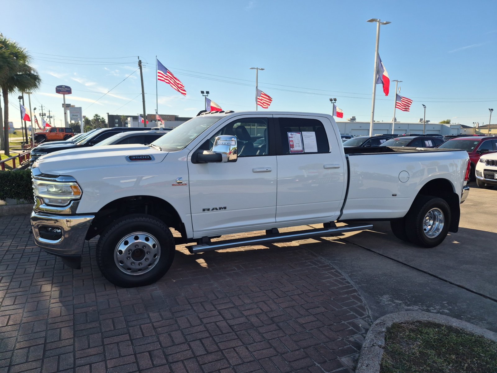 Used 2024 RAM 3500 Laramie w/ Chrome Bumper Package AWD/4WD image 2